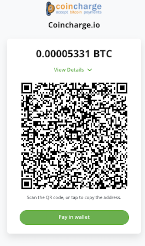 BTCPay Bezahlseite BTCPay Bezahlseite