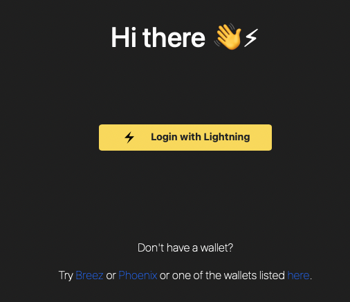 LNURL-Auth per Lightninglogin.live LNURL-Auth per Lightninglogin.live