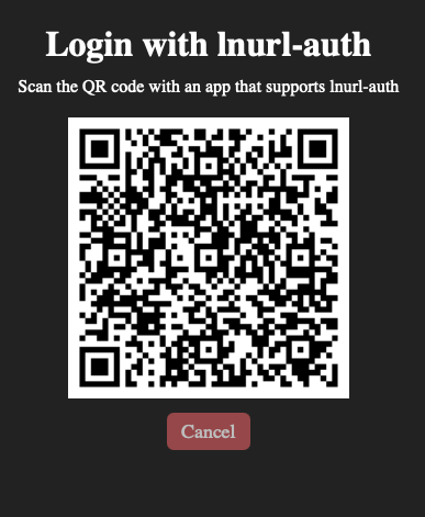 LNURL-Auth per Lightninglogin.live LNURL-Auth per Lightninglogin.live