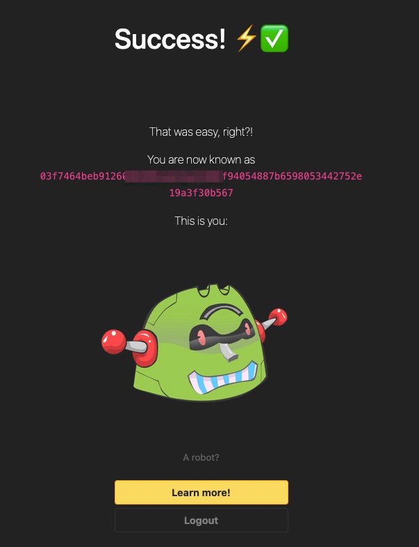 LNURL-Auth per Lightninglogin.live LNURL-Auth per Lightninglogin.live