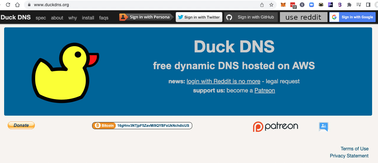 DuckDNS