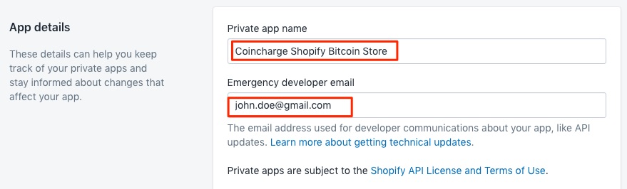 Bitcoin Shopify app details Bitcoin Shopify app details