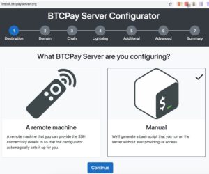 BTCPay Server Konfigurator BTCPay Server Konfigurator