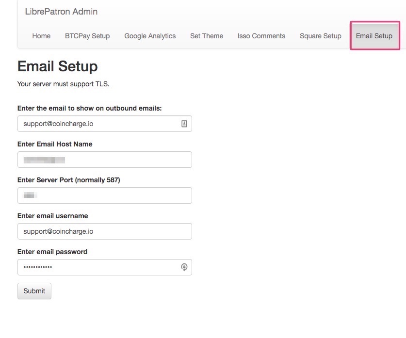 Email_Setup_-_LibrePatron_Admin LibrePatron Email Setup