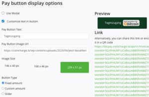 Pay button daily access