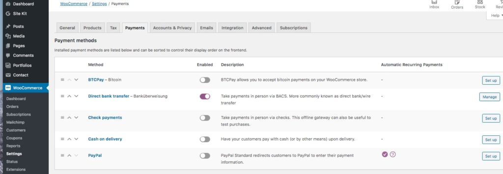 WooCommerce Bitcoin Payment WooCommerce Bitcoin Payment