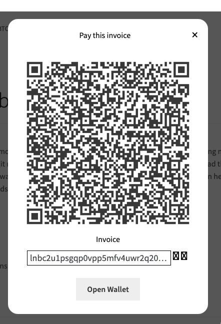 BTC Paywall für WordPress von LNbits BTC Paywall für WordPress von LNbits