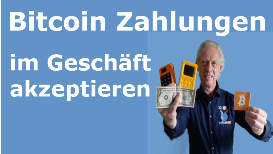 Bitcoin Zahlungen im geschäft akzeptieren
