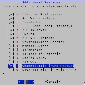 Additional Services Channel Tools Fund rescue Additional Services Channel Tools Fund rescue