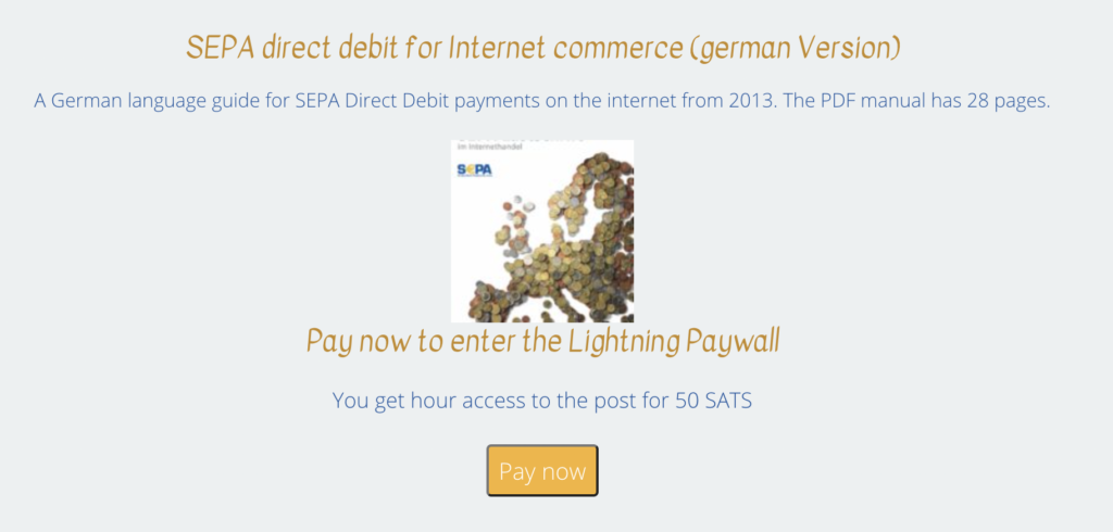 BTCPayWall - Pay-per-file