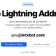 Lightning Adresse