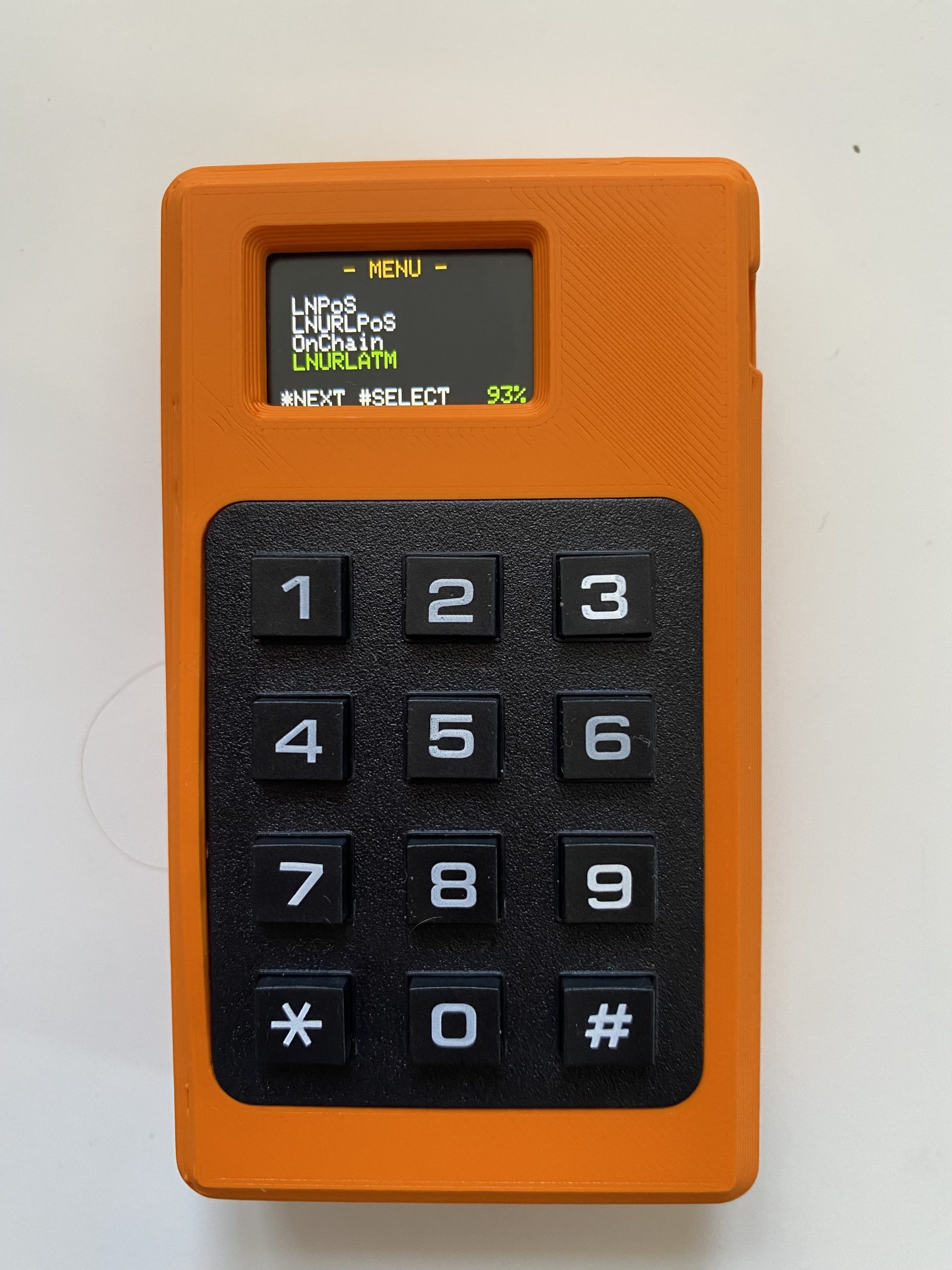 LNPoS Menu