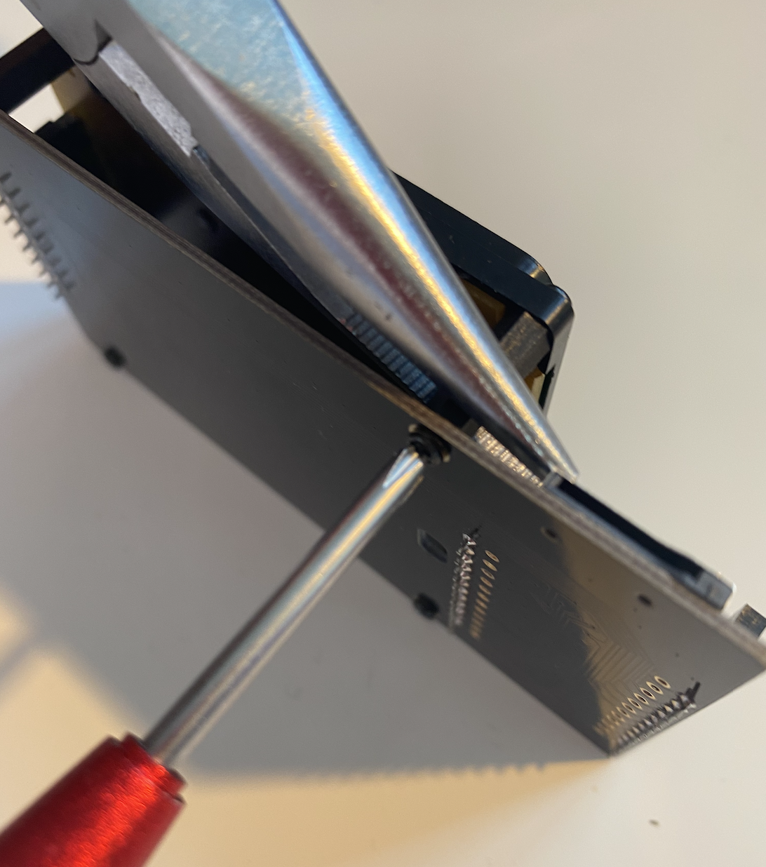 Remove screws