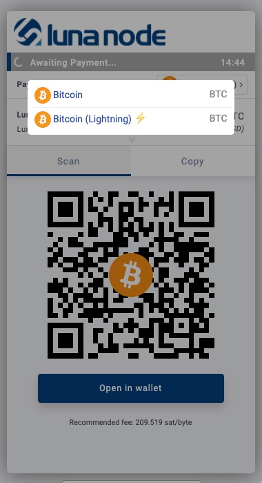 Mit Lightning im Onlineshop zahlen
