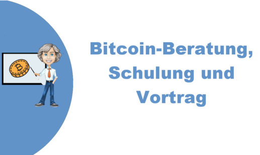 Bitcoin Beratung, Bitcoin Schulung, Bitcoin Vortrag