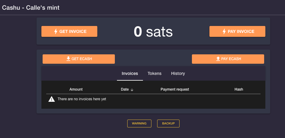 Cashu Wallet