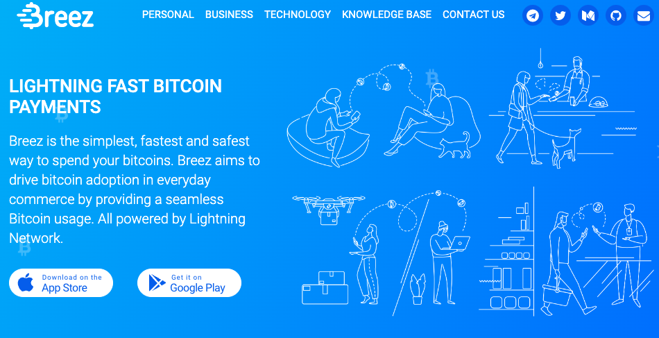 Breez Lightning Login