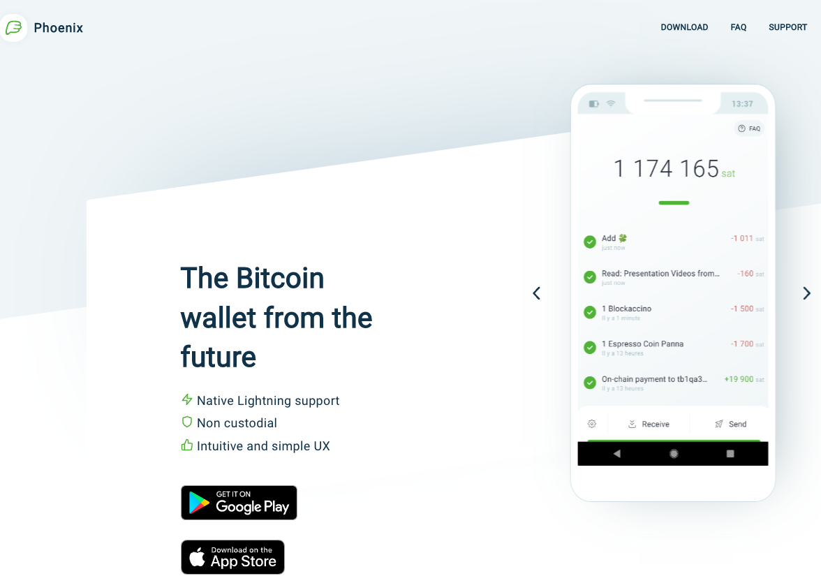 Phoenix Lightning Wallet