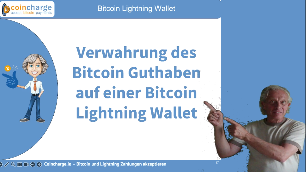 YT-Custodial Custodial und Non-Custodial Lightning Wallet oder Verwahrung des Bitcoin Guthabens auf einer Bitcoin Lightning Wallet