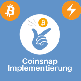 Coinsnap Implementierung Service