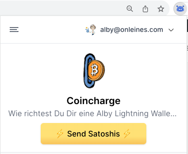 Alby Value4Value webseite