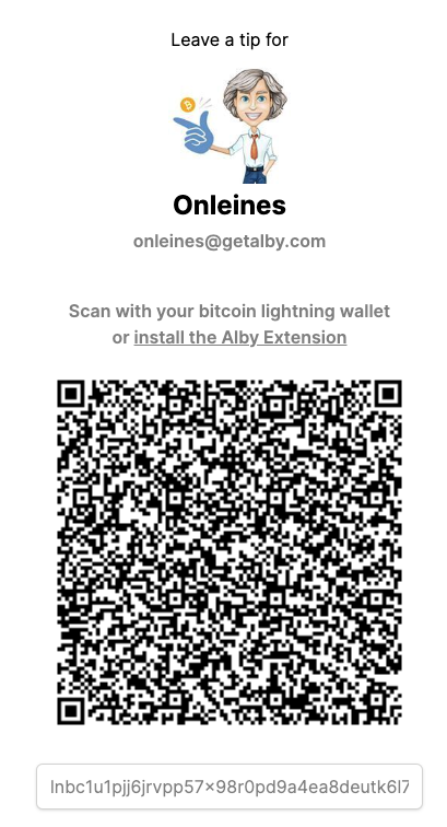 Alby Page per QR Code