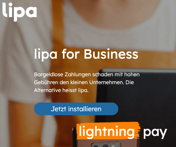 Lipa for Business Homepage Lipa for Business Homepage