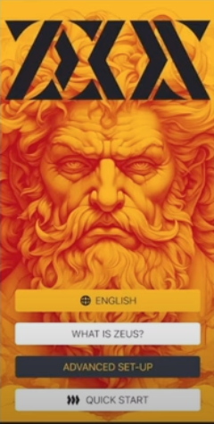 Zeus Installieren
