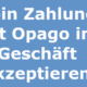 Bitcoin-Lightning Zahlungen mit Opago im Geschäft akzeptieren