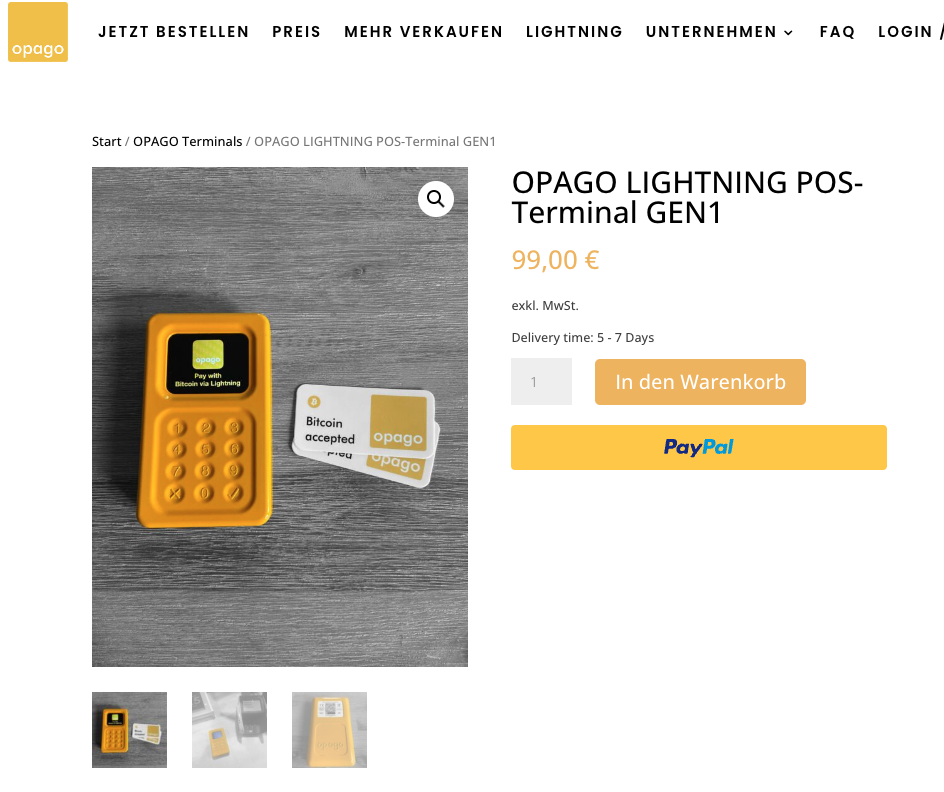 opago bestellen