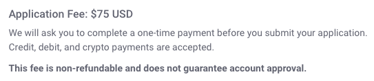 Bitpay-application-fee Bitpay application fee