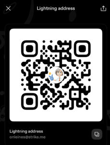 strike profil QR code
