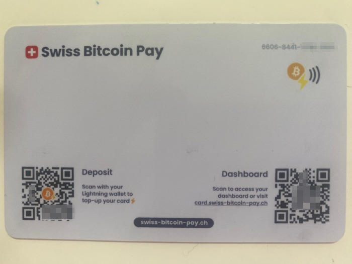 swiss bitcoin pay card