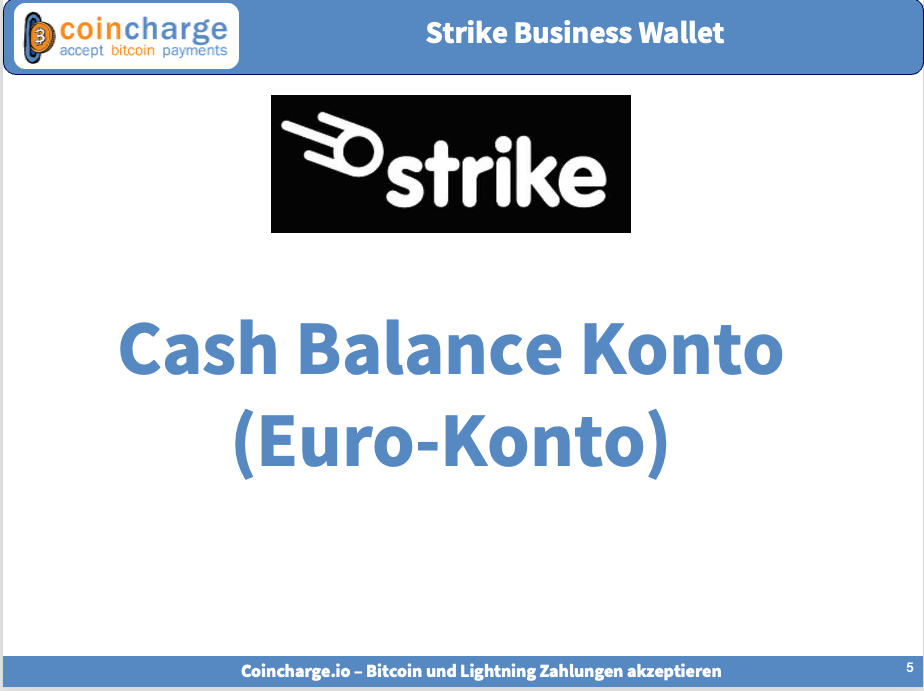 Cash Balance Konto Euro-Konto Cash Balance Konto Euro-Konto